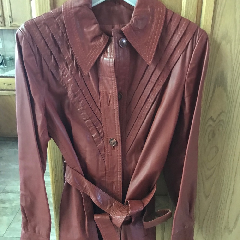 Vintage 1970s Genuine Leather Jacket